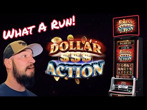 PHENOMINAL SLOT SESSION! 🎰 Dollar Action Slot Machine Live Play ⭐️ Our Top Best Slot of the Year 🤠