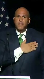 Was this a Nazi salute? What do you think of this video of Senator Cory Booker of New Jersey on Sunday? #news #democrats #coreybooker #oan | One America News Network