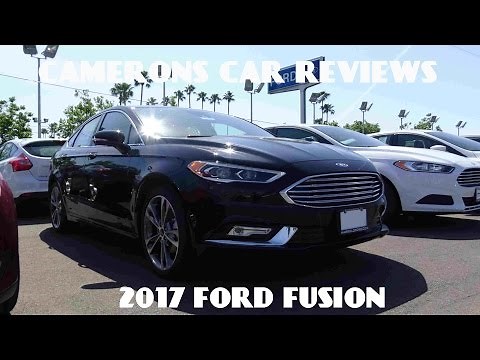 2017 Ford Fusion Titanium 2.0 L Turbo 4-Cylinder Review | Camerons Car Reviews