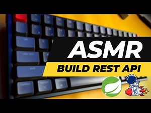 Building REST API with Spring Boot - Keyboard Typing ASMR