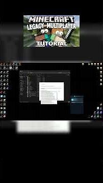 HOW TO SETUP MULTIPLAYER FOR MINECRAFT LEGACY CONSOLE EDITION ON PC! #shorts #short #minecraft