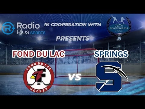 St. Mary's Springs vs Fond du Lac, Boys Hockey (12.19.25)