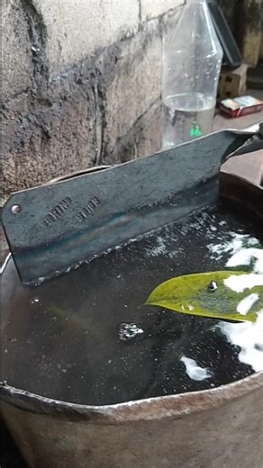 the process of increasing the sharpness of a kitchen knife #blacksmithart #kerajinantangan #trending