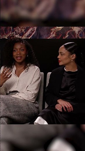 Tessa Thompson has a clown certificate?!