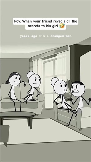 Pov: When your friends revealed all the secrets to his girl 🤣#FunnyFriends #shorts #BetrayalMoments