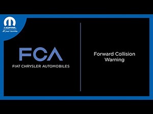 Forward Collision Warning | How To | 2026 Chrysler, Dodge, Jeep, Ram & Fiat Vehicles
