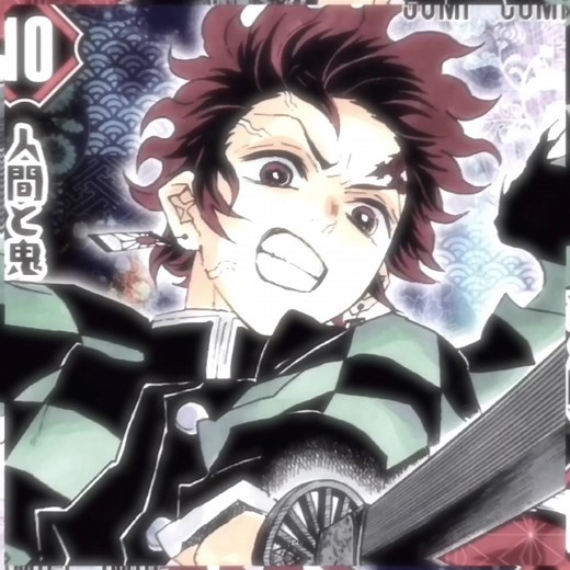 Tanjiro Kamado Demon Slayer Manga Edits
