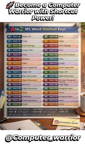 ⚡ Work Faster Than 99% People Using These Keys!