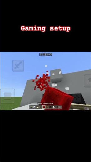 How to make a gaming setup in minecraft #minecraft #gamingsetup #gaming #sksplays53.