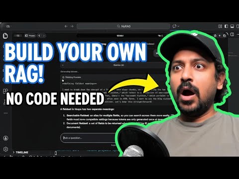 Build your own RAG without code