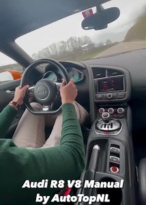 1.5M views · 10K reactions | Audi R8 Manual 襤 Credit AutoTopNL Huijbregts Exclusive Cars | Audi Lovers | Facebook