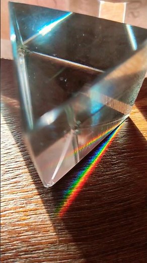 Light through Prism | Spectrum | #prism #rainbow #science #experiment