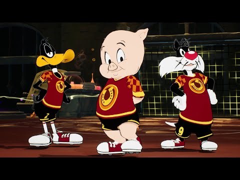 PORKY PIG & SYLVESTER THE CAT & DAFFY DUCK VS BUGS BUNNY & ELMER FUDD & YOSEMITE SAM - SOCCER