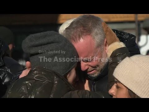Emotional scenes in Crans-Montana as hundreds march in silence to honor victims of Swiss bar fire