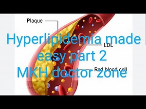 CV B 008;Hyperlipidemia part 2 And diseases associated with it in easy easy way