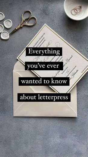 Let’s talk about the traditional print method known as letterpress ✨what is letterpress?