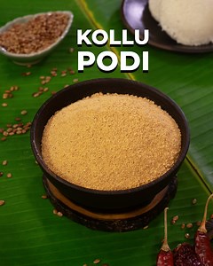 143K views · 674 reactions | Kollu podi | Horse Gram Podi Recipe |...