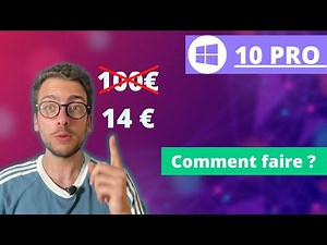 WINDOWS 10 PRO CLÉ OEM pour 14€ seulement, VOICI COMMENT ! [CDKDeals]