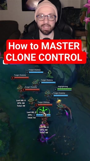 How to MASTER clone CONTROL 😳 #leagueoflegends #neeko #leagueoflegendsclips