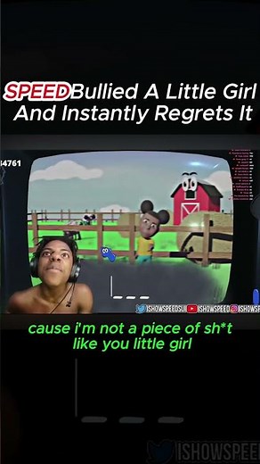 ISHOWSPEED Tries to Bully Amanda… Instantly REGRETS It 😳💀 (Amanda the Adventurer Funny Moments)