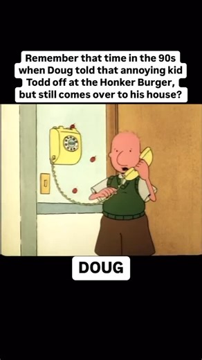 Jules Escobar on Instagram: "Just get away from me please! 😠 #90skid #90snostalgia #millennials #nickelodeon #doug"