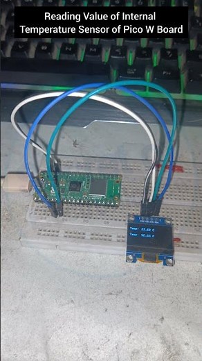 How to Read the Value of Internal Temperature Sensor of Raspberry Pi Pico W