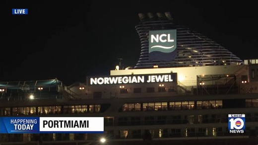 Norwegian Jewel returns to Miami after passenger falls overboard