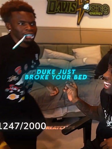 Davis Regretted Taking Revenge on Duke Dennis After He Broke His Bed 😂