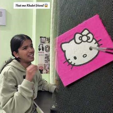 That one Khabri friend 😱 | Laksha Joshi | #shorts