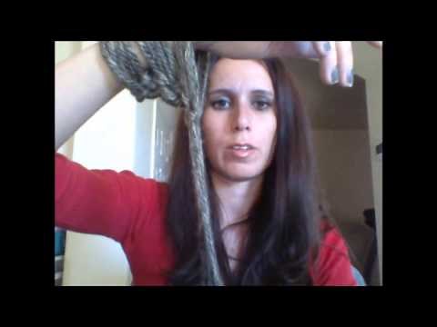 DIY 30 Minute Arm Knit Scarf or Infinity Scarf