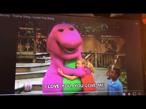 Barney I Love You Song But I Scream The Lyrics