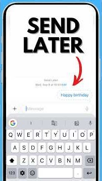 How to Schedule Text Messages on iPhone