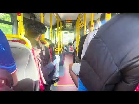 (Menacing Parts + Thrash) Journey on Route U7 Transport UK London YX16OAU 8863 18/4/26