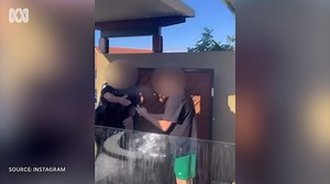 Video shows man using police-issue pepper spray on himself