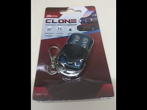 Como clonar e configurar o controle remoto de portão de 433 Mhz