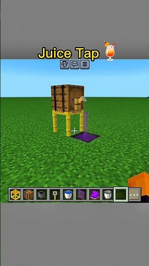 🍹 Juice Tap – The Coolest Drink Dispenser Build in Minecraft! 🧊#Minecraft#MinecraftBuild#JuiceTap