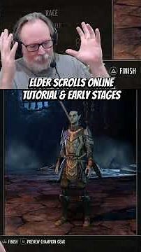 The Elder Scrolls Online Tutorial and Early Stage Game
