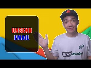 How to Unsend / Recall an Email in Gmail