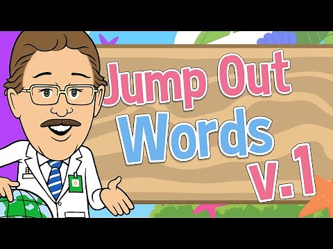 Jump out Words! | Vol. 1 | Jack Hartmann