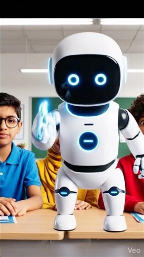 Robot helps kids with homework #edtech #aiineducation #robot #schoolhacks #lifehacks