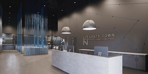 Krazytown Trampoline Park construction underway