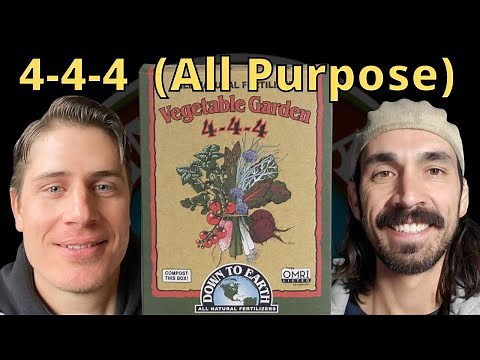 4-4-4 All Purpose Fertilizer Down to Earth