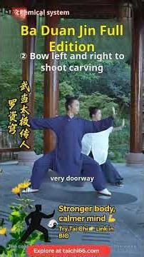 Master Wudang Badan Brocade - Full Tutorial Inside #ParkinsonTaiChiExercise #TaoistStudiesOnline