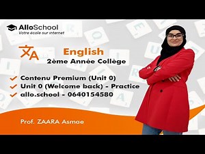 English 2AC - Unit 0 (Welcome back) - Practice