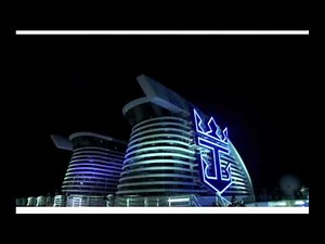 Oasis of the Seas Passing Under The Great Belt Bridge