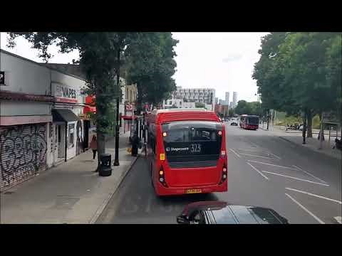 *Full Route Visual* London Bus Route 277: Dalston Junction - Crossharbour, Asda | 12421 (YY66PKE)
