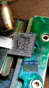 Re-balling CPU and clean glue Redmi note 8 #fypシ #smartphone #repair #service #gadgets #fyp