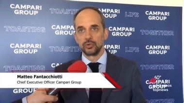 Campari, nuova linea Aperol a Novi (Al), CEO Fantacchiotti "Investimento importante con nuovi 6mila m²"