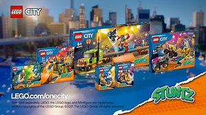 Meet the stuntz crew and get in on all the action with the latest LEGO City Stuntz sets. Find out more: LEGO.com/onecity | Cartoon Network