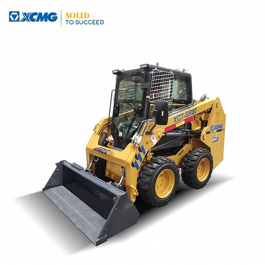 [Hot Item] XCMG Official Xc7-Sr07 Mini Skid Steer Track Loader with Multi-Attachment
